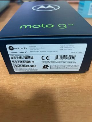Motorola G22 Nero