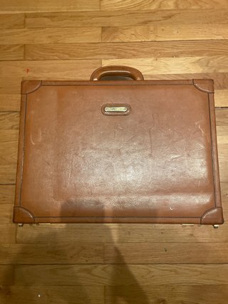 Maletín Burberry Marrón Piel