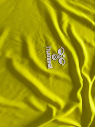Conjunto Camiseta Málaga CF Talla XXL Hummel + pan