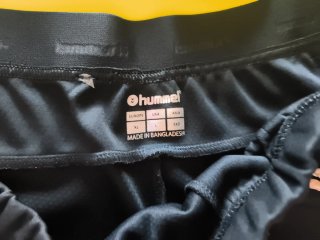 Conjunto Camiseta Málaga CF Talla XXL Hummel + pan