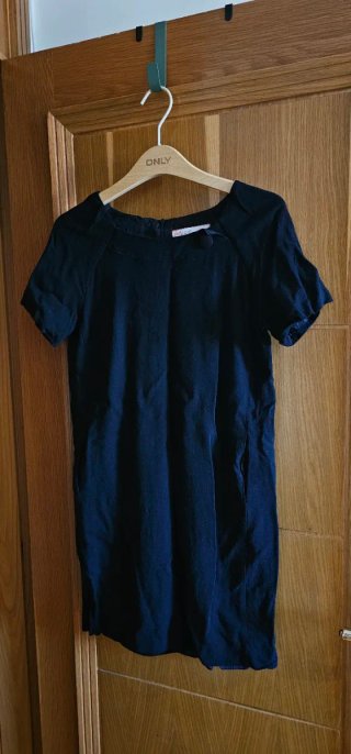 Vestido negro Purificación García