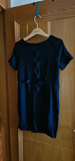 Vestido negro Purificación García