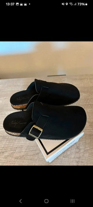 Mules Sabot Sergio Todzi Pretas Tamanho 40