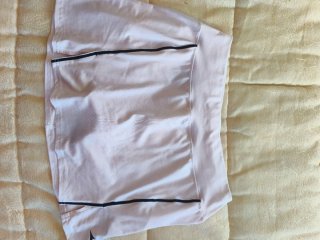 Falda pantalón deportiva blanca