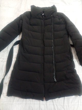 Chaqueta acolchada negra