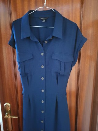 Vestido Cortefiel Azul marino
