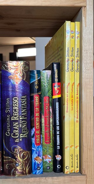Pack libros Jerónimo Stilton, Tea Stilton y varios
