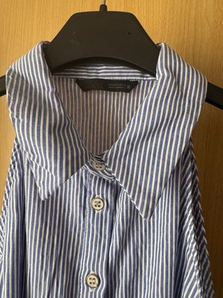 Top peplum de rayas Zara
