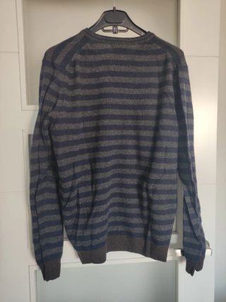 Jersey Massimo Dutti Rayas. Lana y cachemira