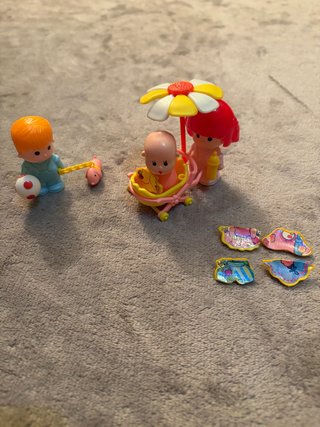 Set Pin y Pon Cochecito Bebé Ref 2217