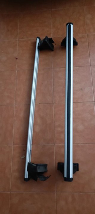 Barras de techo aluminio
