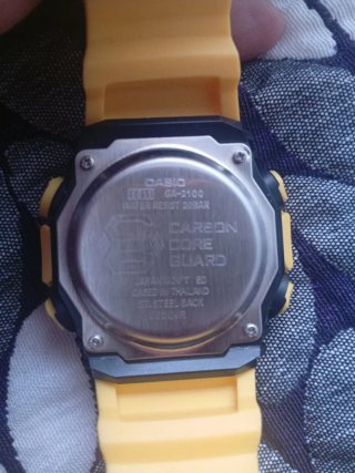 Reloj Casio G-Shock Protection Amarillo