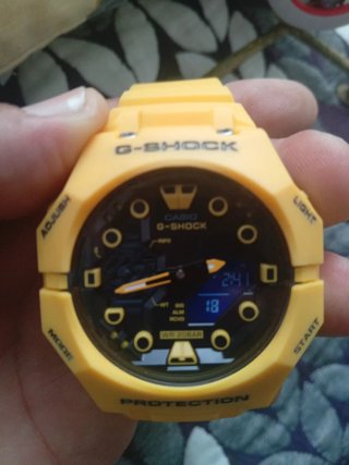 Reloj Casio G-Shock Protection Amarillo