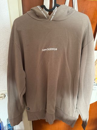 Sudadera New Balance Talla M Marrón