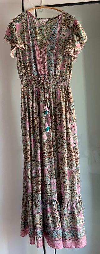 Vestido Largo Estampado Talla Única