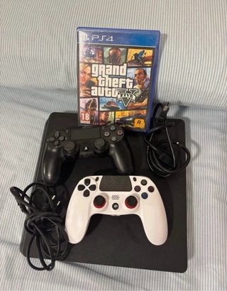 PS4 Slim 500GB + GTA V