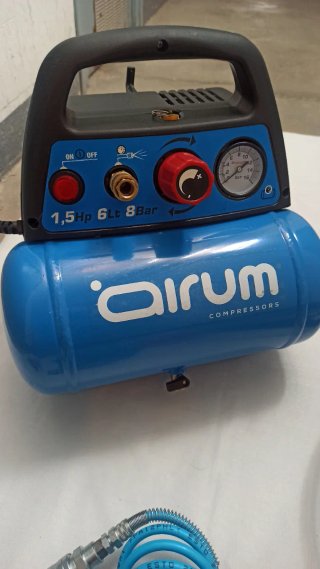 Compresor de aire Airum 6L 1.5HP