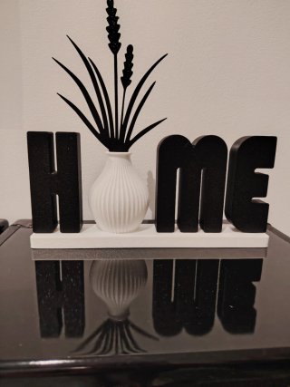 Decorazione Casa HOME in PLA