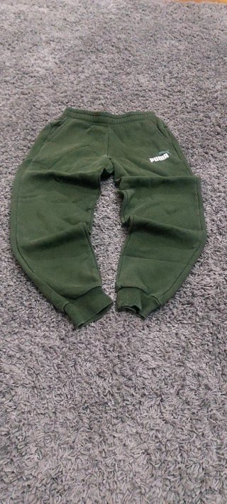 Pantalón chándal Puma verde