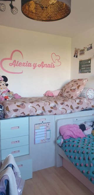 Dormitorio infantil 2 camas