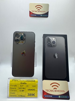 iPhone 13 Pro 128GB Grafito Usado