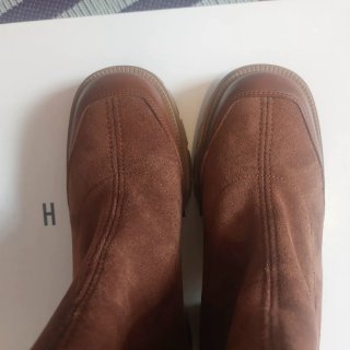 Botines Hispanitas de cuero marrón