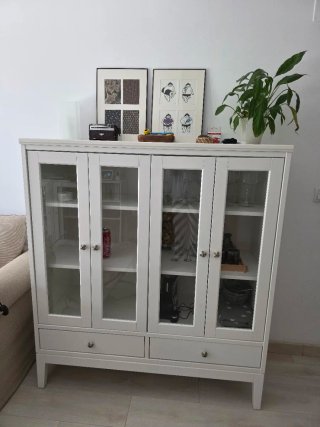 Vitrina Ikea Idanäs Blanca