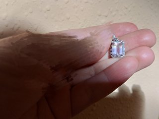 Colgante de Ametrino y Plata