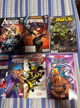 Coleccion de tomos Marvel