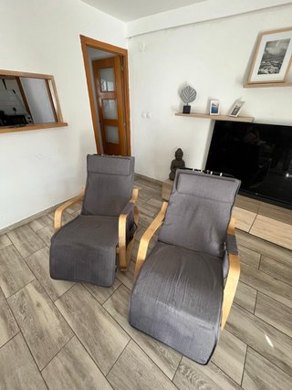 Set de 2 Sillones Mecedoras