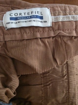 Pantalón de hombre beige