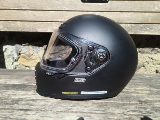 Casco Moto HJC V10 Semi Flat Negro Talla L