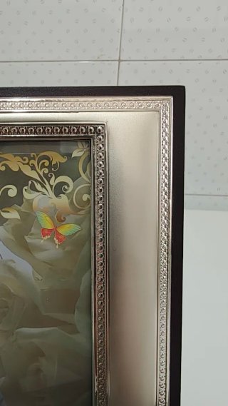 Cornice Portafoto ACCA in Argento – Retro in Legno