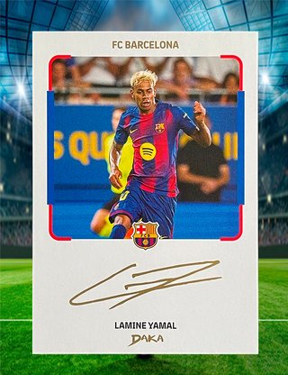Lamine Yamal Autógrafo FC Barcelona 2025-26