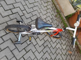 Bici bimbo 16 con rotelle