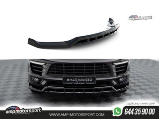 SPOILER / LIP DELANTERO V3 PARA PORSCHE MACAN MK1 2014-2018
