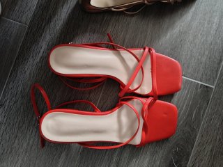 Lote Sandalias Planas Doradas Talla 37