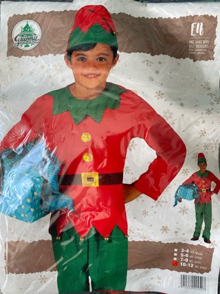 Disfraz Duende Talla 10-12Años