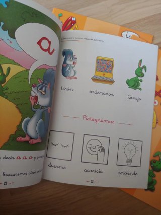 Cuadernos nuevos de lectura progresiva para niños