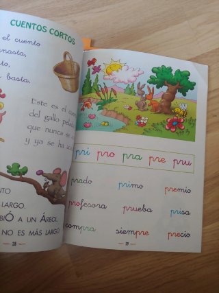 Cuadernos nuevos de lectura progresiva para niños