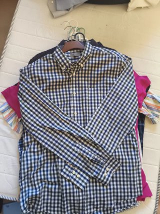 Camisa de cuadros TEX XL