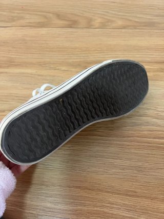 Zapatillas blancas doble altura talla 38
