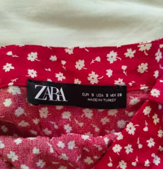 Falda pantalón Zara lunares