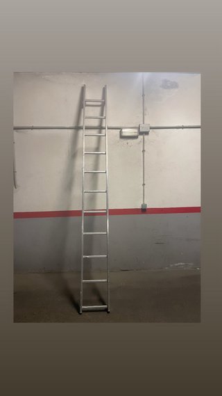 Escalera de aluminio