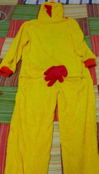 Disfraz de Gallo para niño talla 10/12