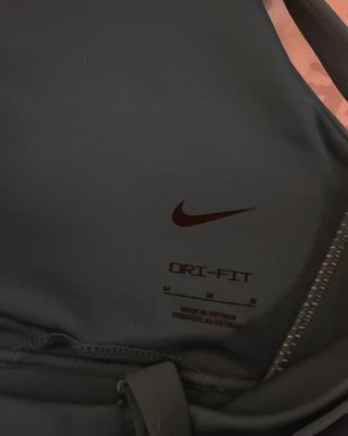 Sujetador deportivo Nike azul