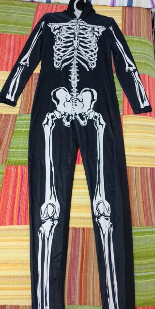 Disfraz Esqueleto Talla 10-12 Años
