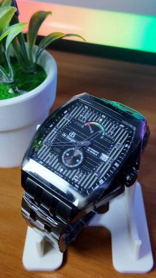 Reloj Automático Negro