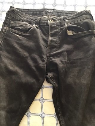 Pantalón vaquero hombre negro