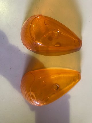 2 Piscas Frontais Laranjas para Volkswagen Beetle/